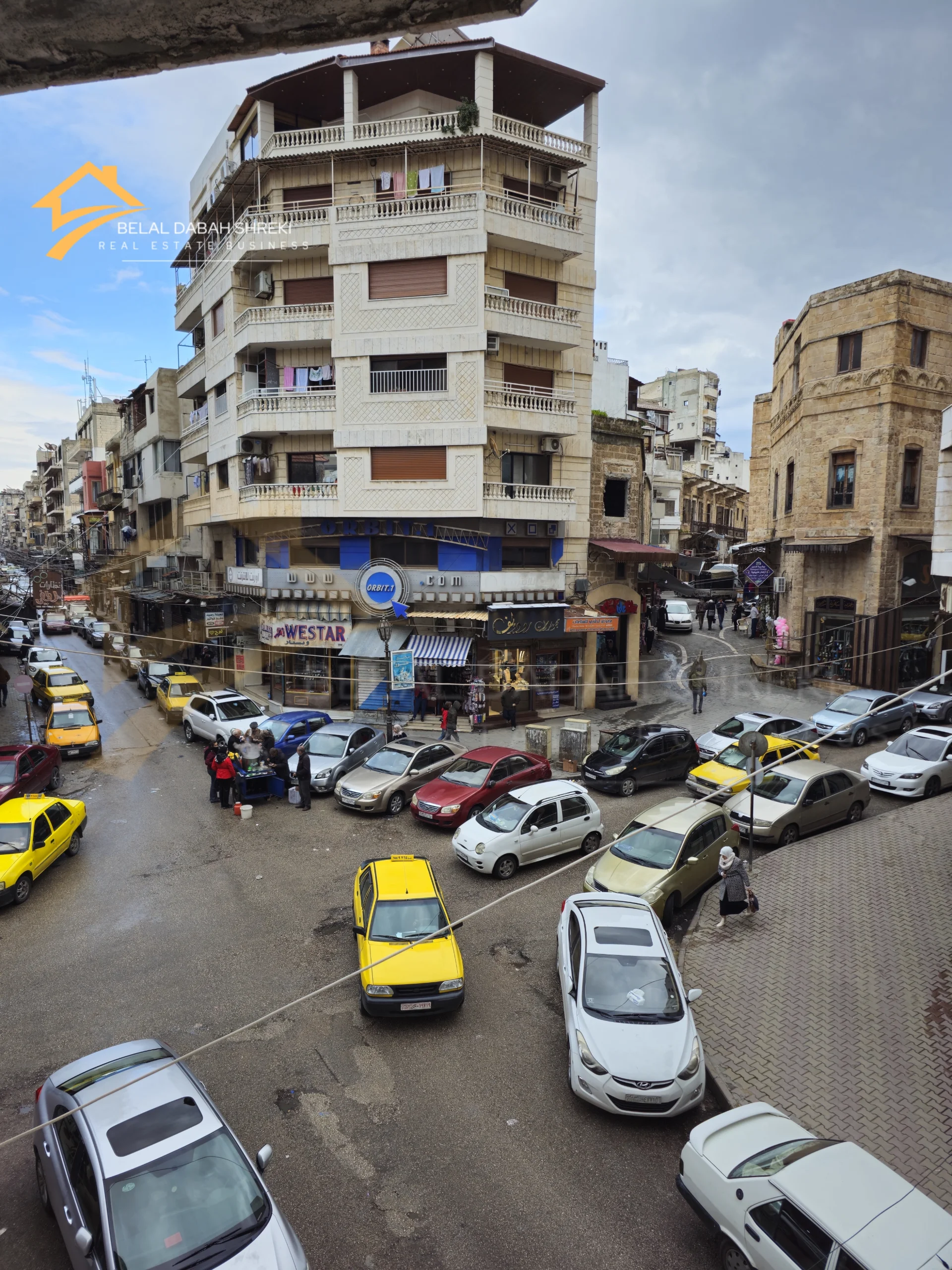 نهاية سوق الذهب - تقاطع شارع هنانو