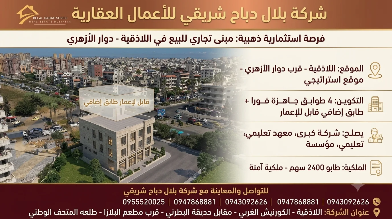 اللاذقية / دوار الازهري